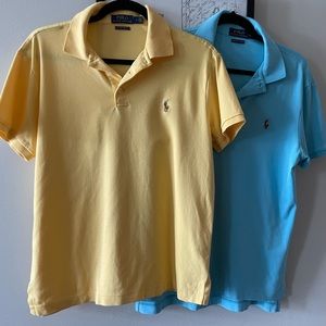 Two Classic RL Mens Polo Medium